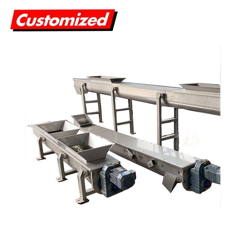 U Shape Tubular Screw Auger Conveyor