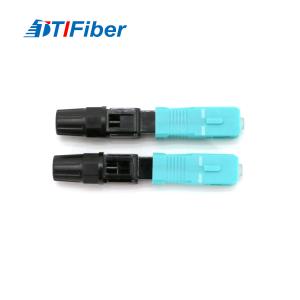 SC/UPC SC/APC Mechanical FTTH Optical Fiber Fast Connector Quickly Assembly