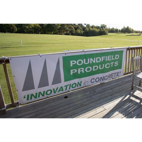 Vinyl Outdoor Advertising Backdrop Wall Banner 3.2m Width