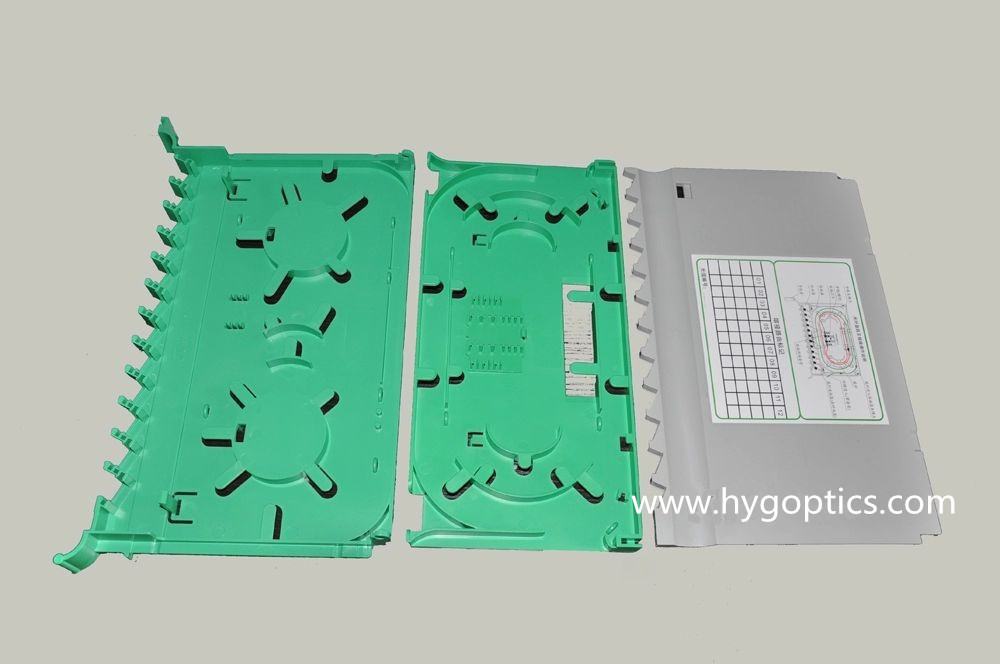 24 Core Fiber Carbon 2U Odf Optical Distribution Frame
