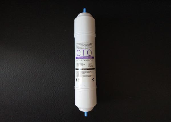 Quality Quick Fitting Activated Carbon Block Filter Cartridge Replacement For Water Cooler for sale