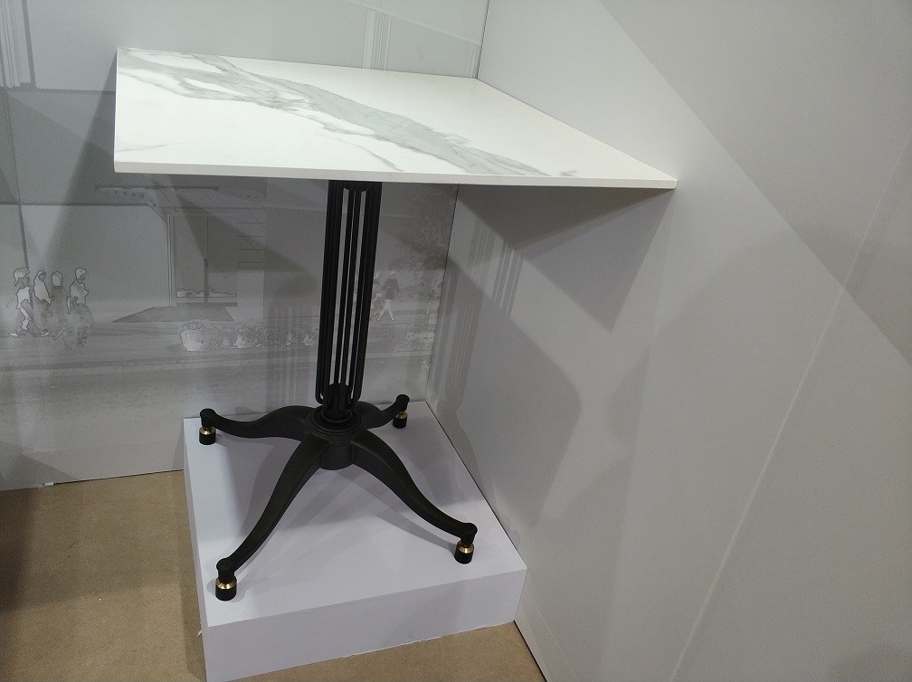 Restaurant Table bases Modern Dining Table Metal Legs Black Pedestal Table Legs