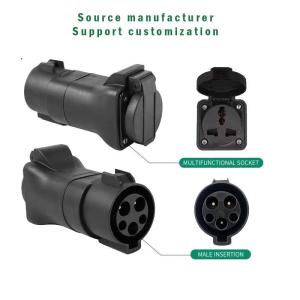 16A 250V Type 1 EV Charger Plug AC Charging Station Conversion Plug For EV RV Caravan