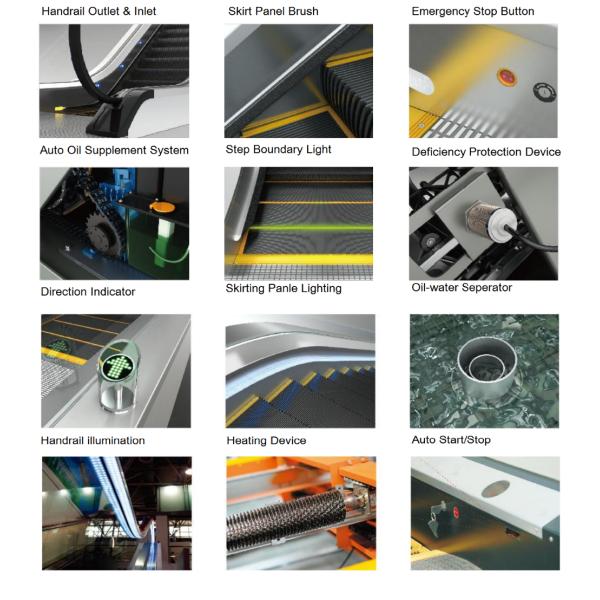 FASTEST ECONOMIC FLAT ESCALATOR MOVING WALKWAY 0.5M/S 0.65M/S