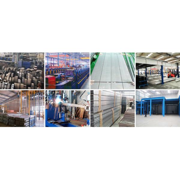 Steel Structure Garret Mezzanine Floor Platform Heavy Duty Rack