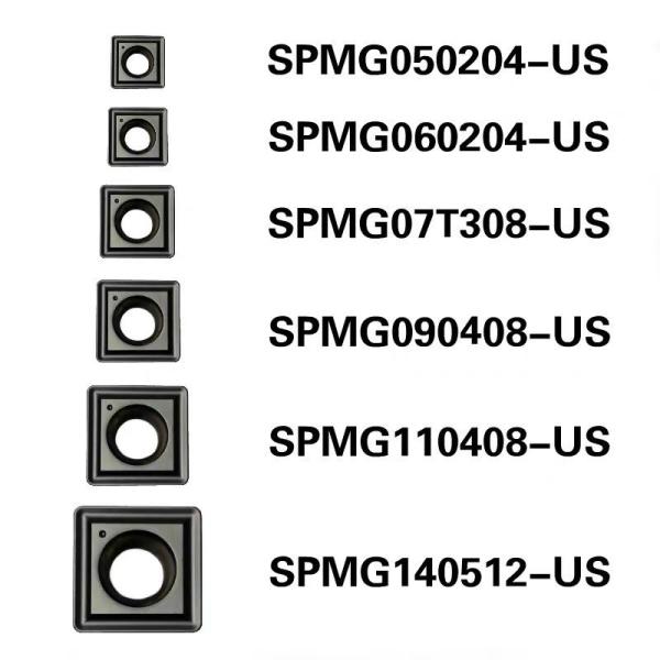 Precision Tungsten Carbide tungsten carbide inserts with SPMG WCMT SOMT Model and PVD CVD Coating