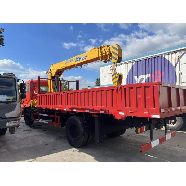 8 Tons XCMG SQS200-4 Truck Mounted Used Crane With DongFeng Truck 2019 Year