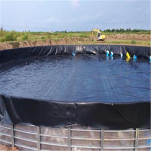 0.2mm-3mm Thickness HDPE Geomembrane for Pond Liner and Biofloc Tank