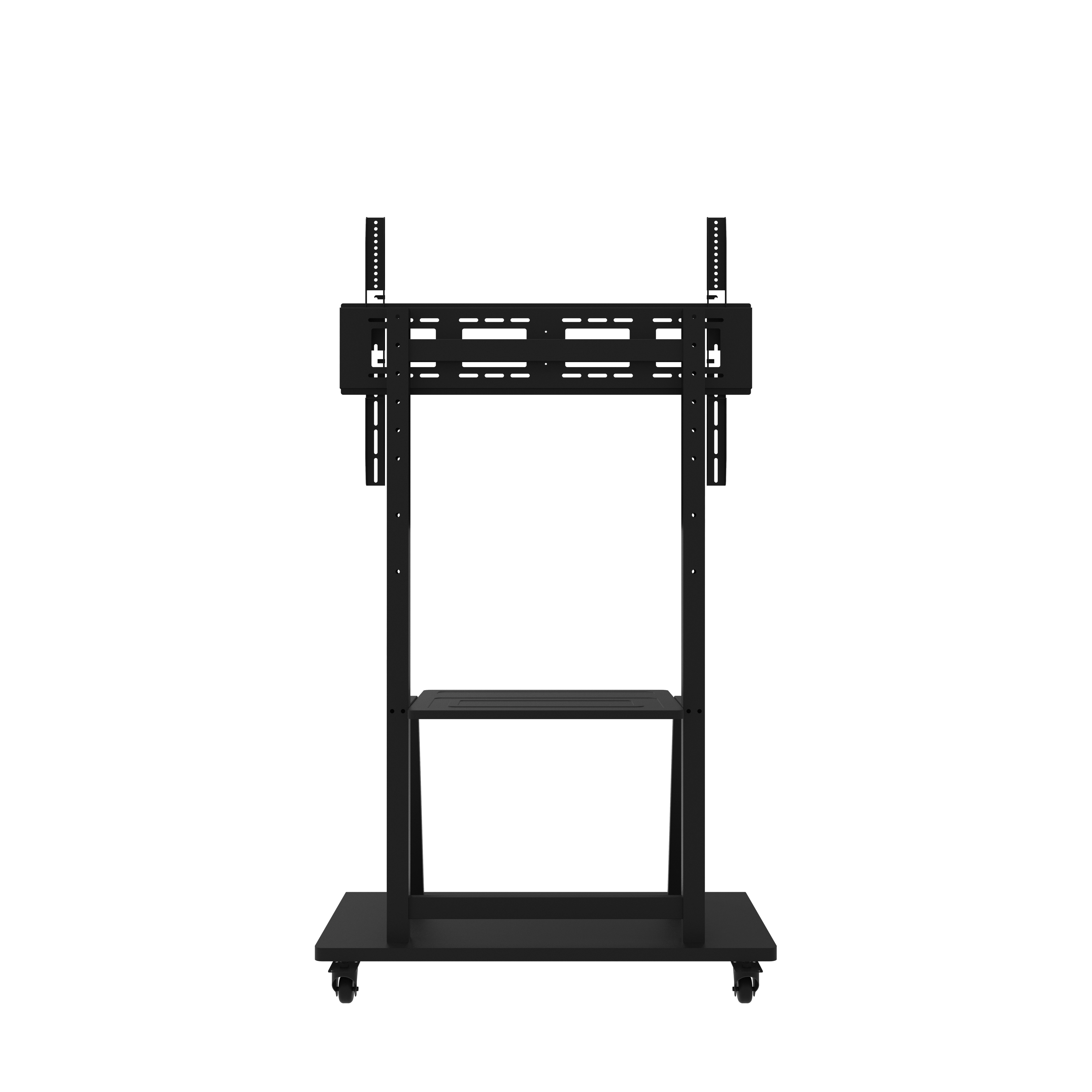 Modern Universal TV Stand Base Moveable Height Adjustable With Wheels