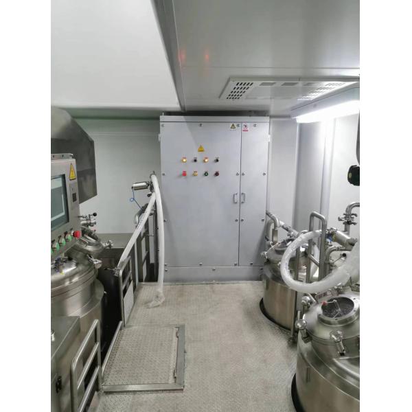Explosion proof vacuum emulsifier mixing machine for cosmetic