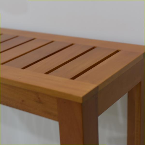 Bedroom NC Paint 100cm Solid Rubber Wood Table