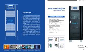 China GP33 10-300KVA Series Online Low Frequency UPS 3 Phases In 3 Phases Out for Heavy Duty Applications wholesale