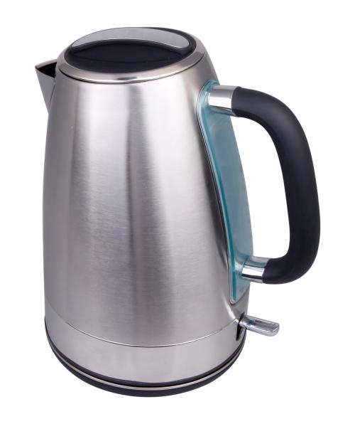 Quality 360 degree cordless stainless steel jug dome kettle with optional warm function LED for sale