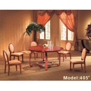 Gelaimei Upholstery Hotel Restaurant Furniture Wooden 5 Person Dining Room Table