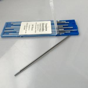China 1.0*150mm Blue WT20 Tungsten Welding Electrodes wholesale