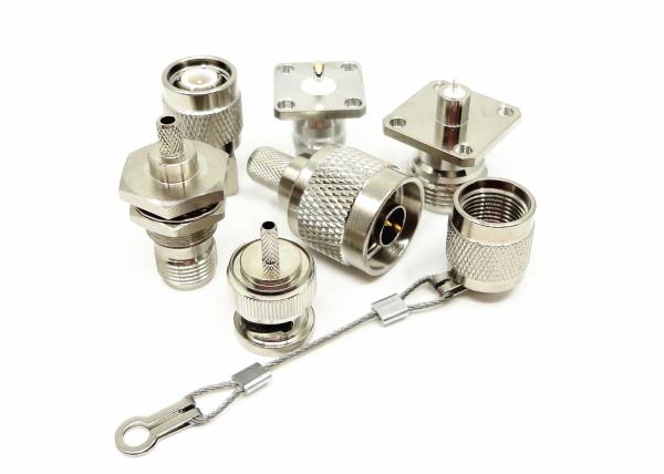 Quality BNC Electronic RF Coaxial Compression Connector IEC 60169-8 for sale