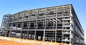 Customization Commercial Steel Building For Multi-Storey Office  Weather Proof