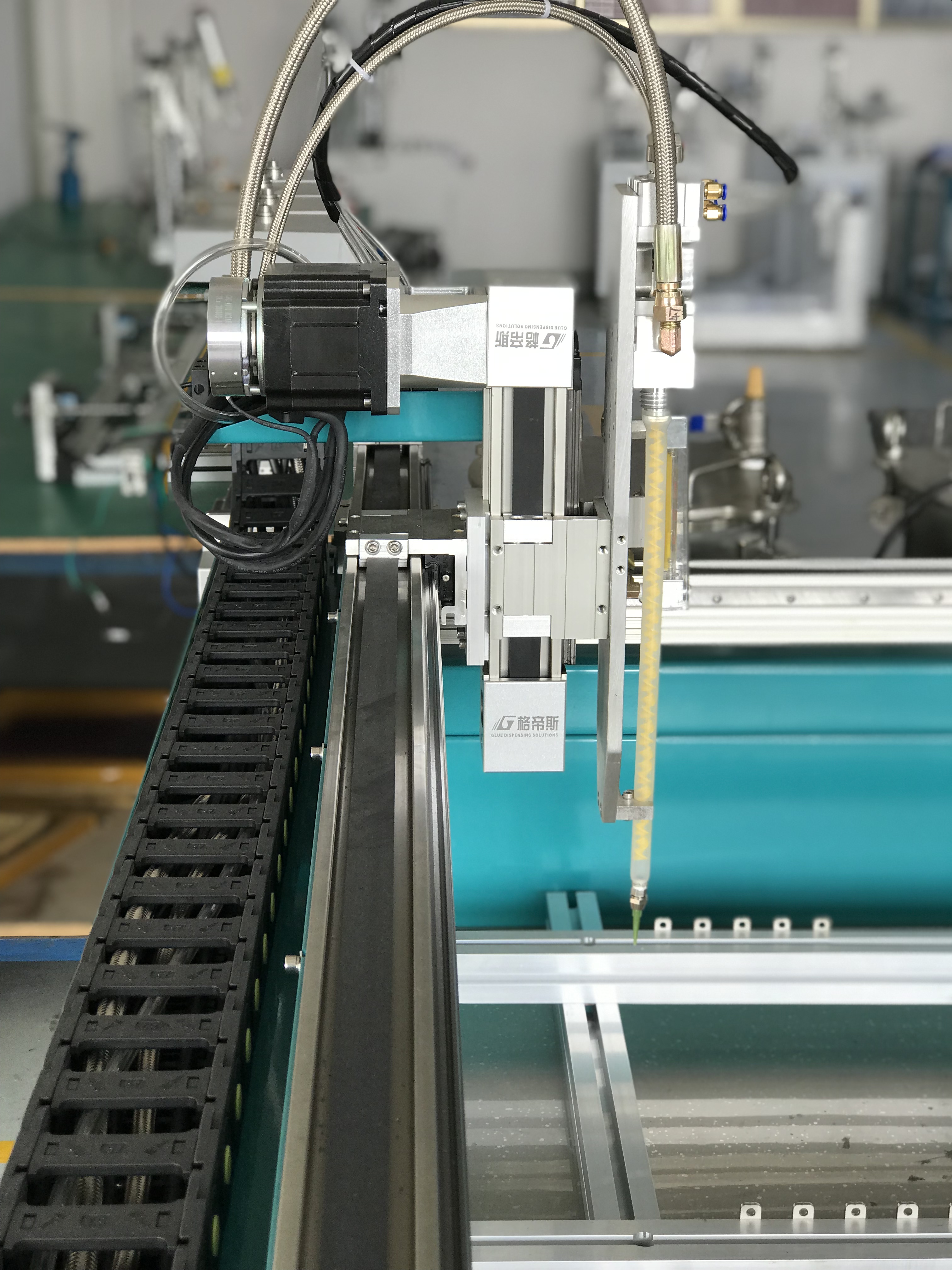 2 Part Epoxy Mixing Machine Customized AB Glue Machine 3 Axis High Accuracy