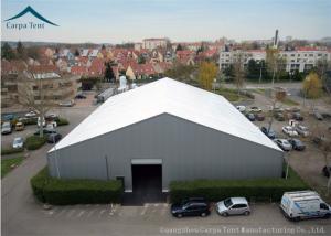 China White Aluminium Frame Warehouse Tent With Rainproof Large Canopy Fabric wholesale