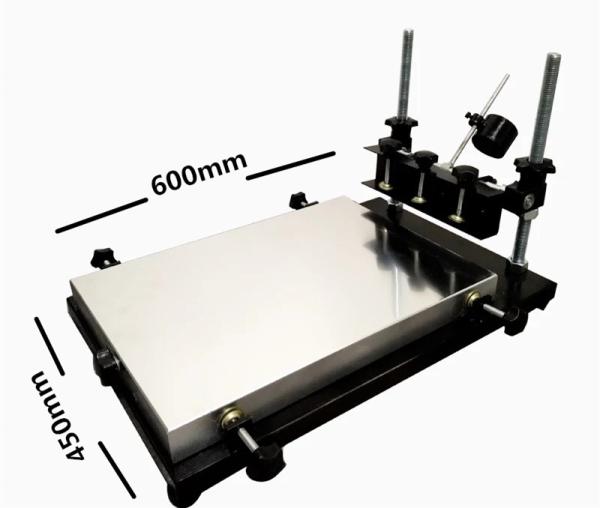 Quality Bigger Size Manual SMT Stencil Printer 450*600mm Screen Printing Machine 4560 for sale