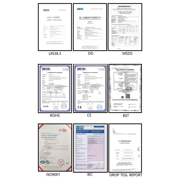 IEC62133 Motorcycle Lithium Battery