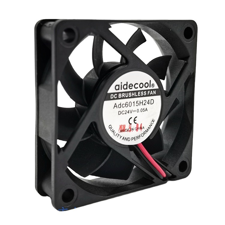 China 60x60x15mm Black Blower Fan 12V , 3000RPM Exhaust Fan In Computer wholesale