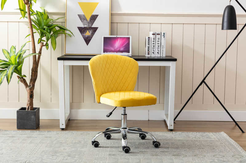 China Computer Chair Task Chair Home Executive Desk Chair-Yellow wholesale