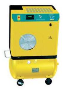 Professional Moveable Screw Air Compressor with Air Receiver