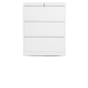 China 3 Drawer Metal Lateral File Cabinet Storage Cabinet With Lock wholesale