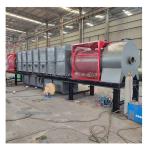 Continuous Rotary Biochar Pyrolysis Carbonization Stove for Environmental Hot