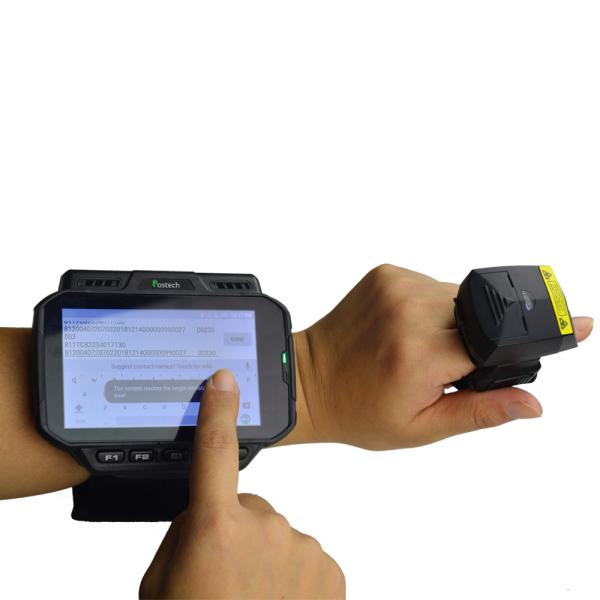 Quality Wearable PDA Barcode Scanner With Bluetooth Adapter for sale