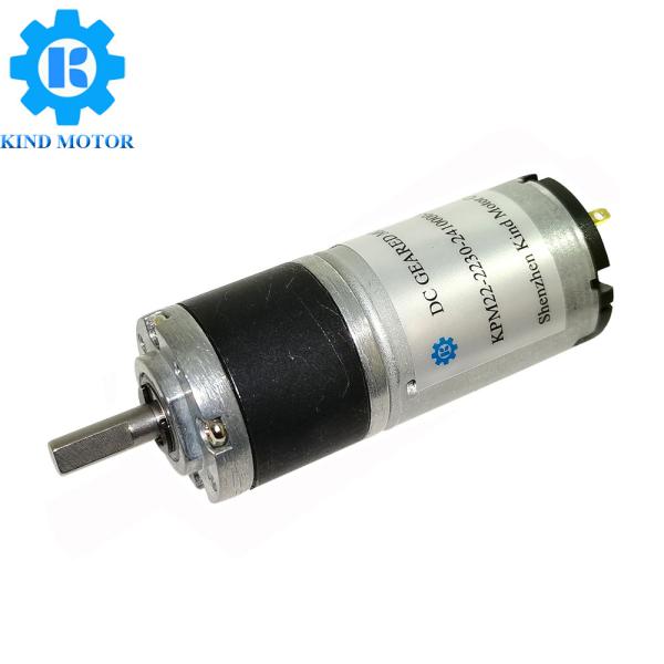 Quality Planetary Brushed DC Geared Motor Low Noise Permanent Magnet 24v for sale