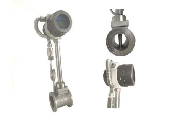 Quality Air Measurement Vortex Gas Flow Meter With RS485  4 - 20 mA  Pulse Output for sale