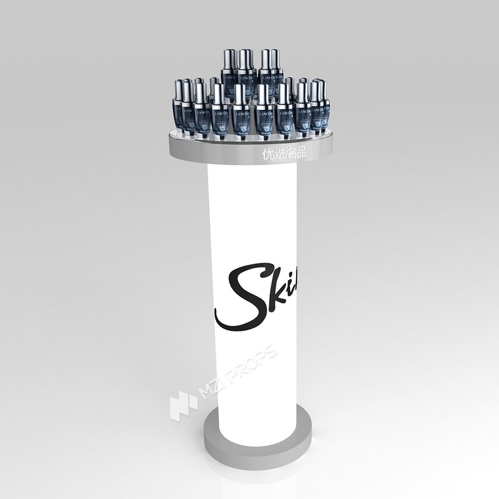 GDR05-JC09-C Retail Display Rack with Black Edge Banding and Optimized Display Space for Fashion Boutique