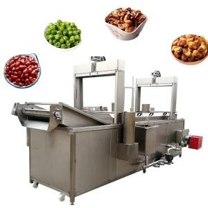 China Peanut Frying Continuous Automatic Snacks Frying Machine on sale
