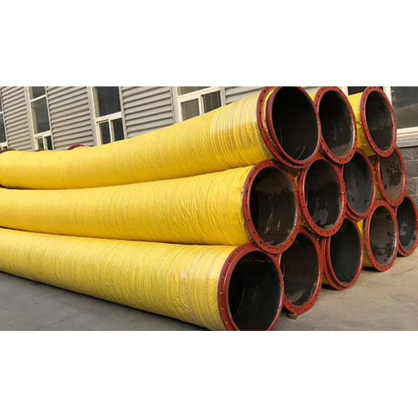 NBR Floating Dredge Hose 10-21 Bar Working Pressure for Drain