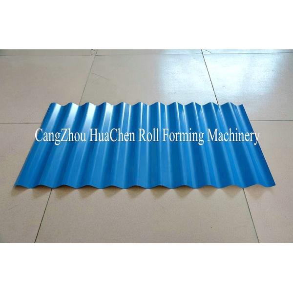 High Speed Aluminum Wall Panel Roll Forming Machine 0.2 - 0.6mm Material Thickness