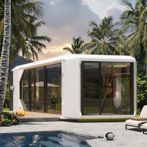 Minimalist Tech Style Ecocapsule Tiny House Steel Structure Sandwich Panel House