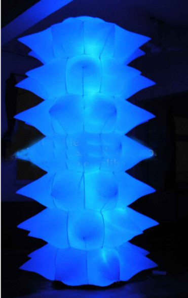 Outdoor inflatable projection shelf, large inflatable toys, inflatable model, fixed cartoon ~ activity cartoon ~