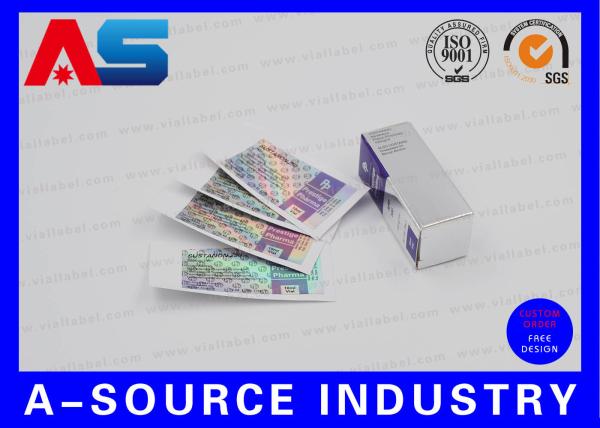 Quality Hologram Adhesive Stickers Label And Box With Custom New Company Name for sale