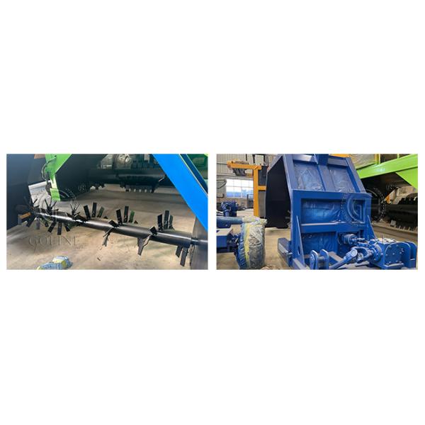 Pull-type Compost Windrow Turner Fertilizer Production Equipment For Agriculture High Production Capacity