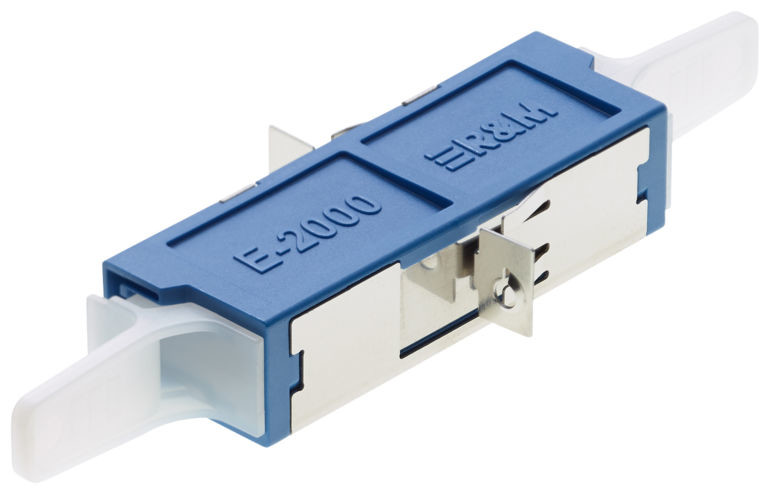 E2000 to E2000 adapter, PC or APC, singlemode/multimode/om3/om4/om5 fiber optic connector adaptors