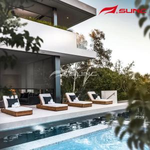 Comfortable Restaurant Balcony PVC Zip Track Blinds PVDF Treatment