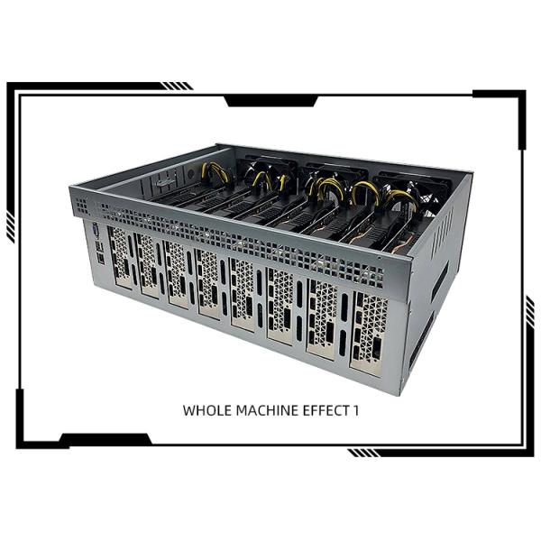 Machine chassis Motherboard 8gpu 847 pro/b85/b75 graphic card Rig Case Box 8 GPU Server Case