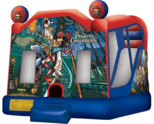 China Inflatable Bouncer combo / Bouncer and slide combo / inflatable DISNEY PIRATEcombo wholesale