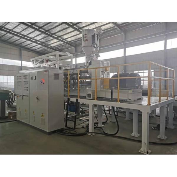 Plastic Sheet Extruder Machine / High Speed ABA Three Layer PP PS ABS HIPS Roll Sheet Extrusion Line