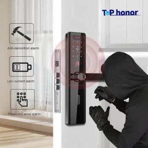 China Home Smart Fingerprint Door Lock 3D Face Recognition Code Card NFC Key Unlock wholesale