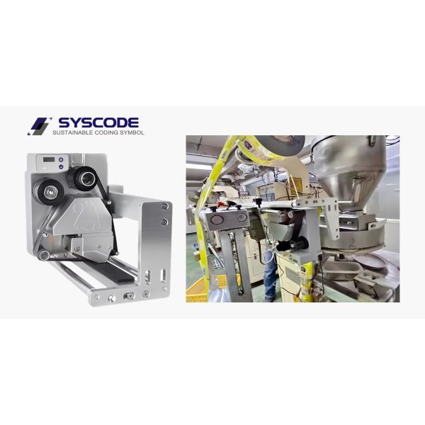 IP40 Rated Thermal Transfer Overprinter Automatic Expiry Date Coding Machine