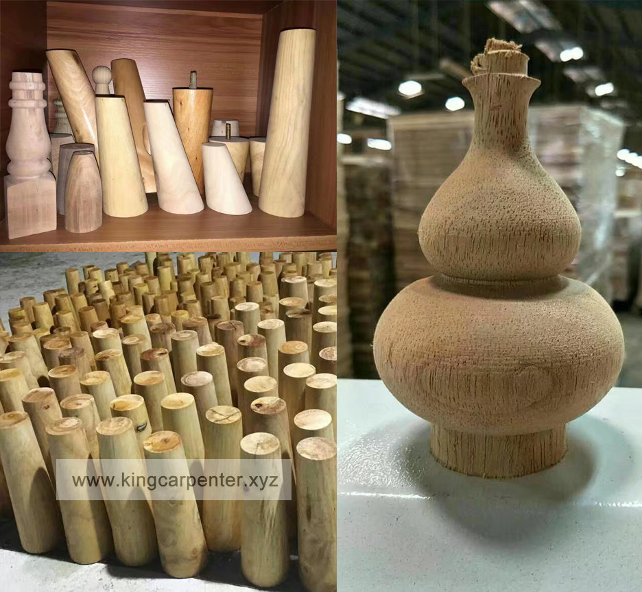 CNC wood turning machine DSP control easy to use CNC wood Lathe