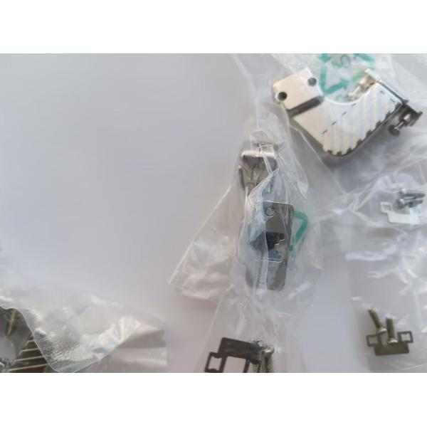 Silver Color 100V Servo Motor Cable Connectors 2 Pin